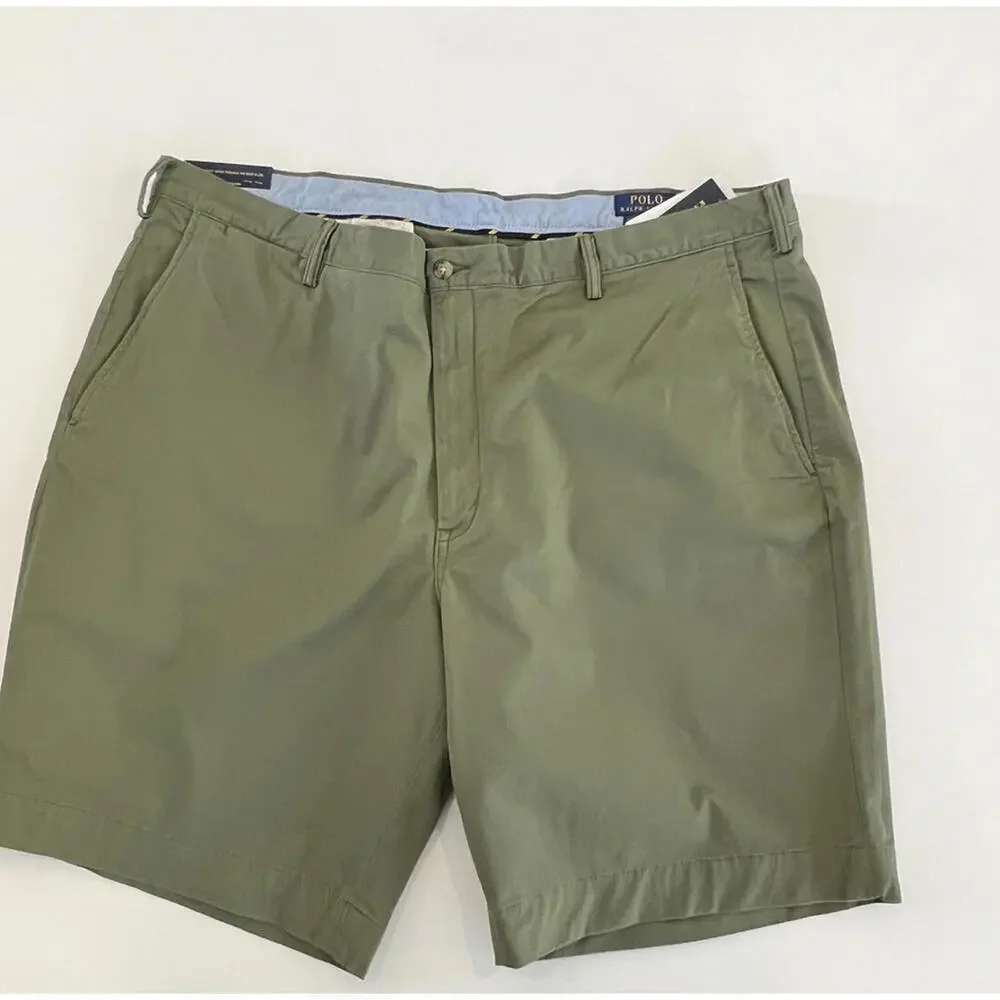 Men's Polo Ralph Lauren Stretch Classic Fit 9” Shorts Big&Tall 40T Green  NEW